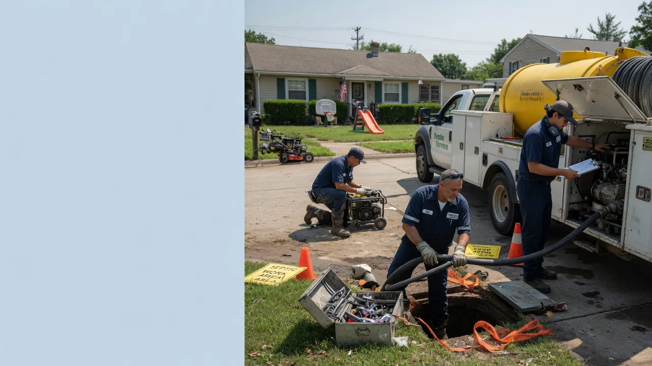 Septic Tank Pumping in Cross Lanes, WV near me